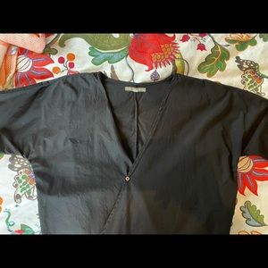 Pip-Squeak Chapeau Brooklyn medium weight cotton black top size M in EUC
